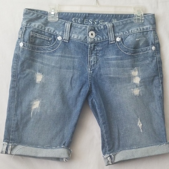NWOT Guess Jean shorts - Picture 1 of 9